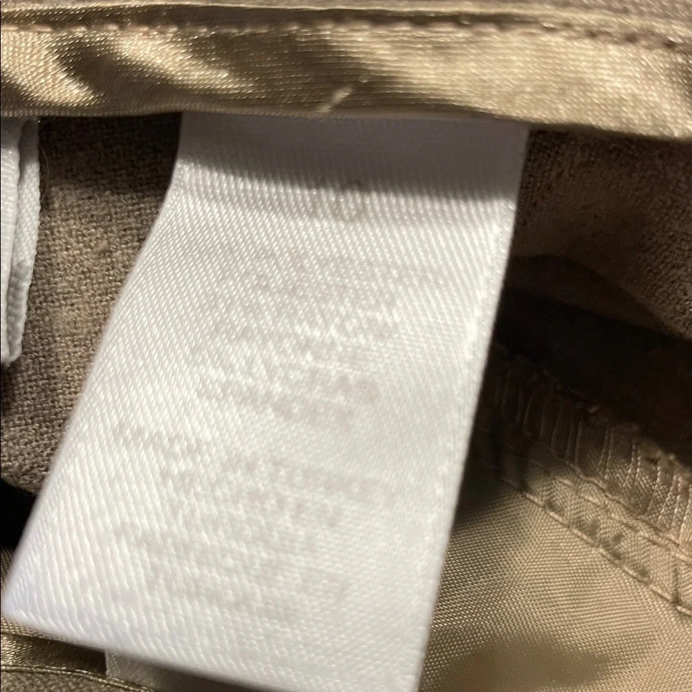 Liz Claiborne Straight Leg Dress Pants in Light Tan